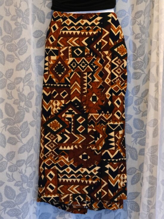 R.A.P Dresses & Skirts - R.A.P USA Tribal Print Wrap Skirt | Earth Tone Boho Skirt | Approx. 32” Waist